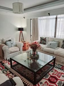 Posezení v ubytování POPSY HOMES NAKURU CBD
