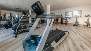 Fitness centrum a/nebo fitness zařízení v ubytování Hotel Las Costas