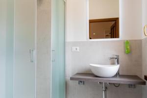 Koupelna v ubytování Hotel Regina