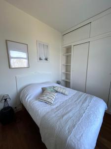 Postel nebo postele na pokoji v ubytování Maison de Vacances - Vue mer avec Piscine
