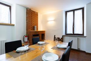 Istumisnurk majutusasutuses Luxury Apartment between Como Lake and Valsassina