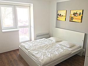 Postel nebo postele na pokoji v ubytování Apartmány Jakub - Lipno nad Vltavou