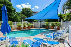 Πισίνα στο ή κοντά στο Le Lavandou Holiday Apartments