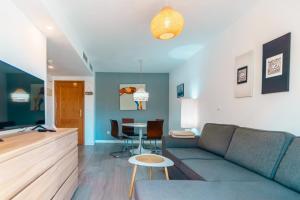 Posezení v ubytování Albir Sea View Apartment