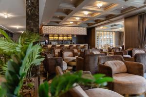 Posezení v ubytování Gradiali Wellness and SPA