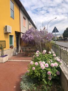 Taman di luar Il Lanificio airb&b