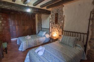 Postel nebo postele na pokoji v ubytování Mas Cordonets + 29 fotografií