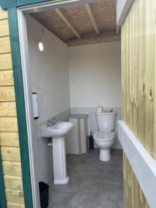Baðherbergi á Glamping in the 2nd Field