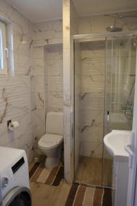 Koupelna v ubytování Apartman Jež + 14 fotografií