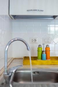 Dapur atau dapur kecil di Affittimoderni Viddlba Stelle Marine - VISM07