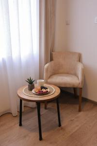 Istumisnurk majutusasutuses Apartman Jež
