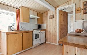 Η κουζίνα ή μικρή κουζίνα στο 2 Bedroom Gorgeous Home In Toftlund +9 φωτογραφίες
