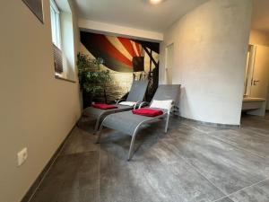 Posezení v ubytování Meerblick 14