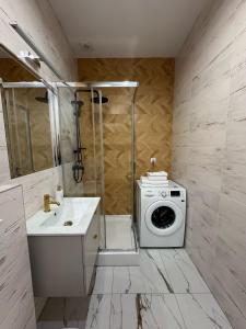 Koupelna v ubytování Apartments PSD - Anny Łajming 3D + 11 fotografií