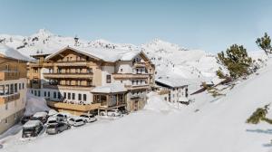Hotel Alpenland v zimě