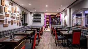 Khu vực ghế ngồi tại Arthur's Hotel und Apartments am Achensee