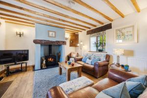Χώρος καθιστικού στο Siabod, Betws y Coed, Snowdonia 2 en-suite bedrooms