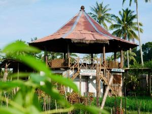 Zahrada ubytování Rice Field inn - Lombok