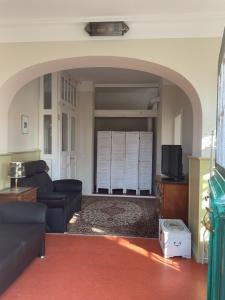Posezení v ubytování Haus 2 Linden