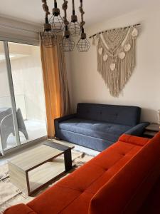 Χώρος καθιστικού στο Luxlane