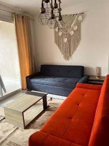 Χώρος καθιστικού στο Luxlane