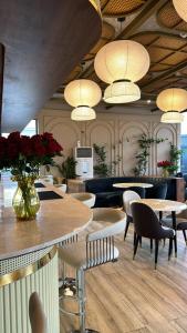 Setusvæði á Vertus Hotel and Suites