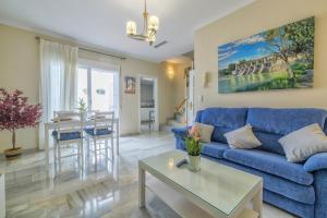 Χώρος καθιστικού στο La Casita de Marcelo