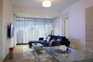 Ruang duduk di Casanova at Westlands LUX
