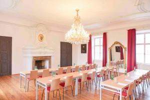 Ruang duduk di Schlosshotel Mailberg