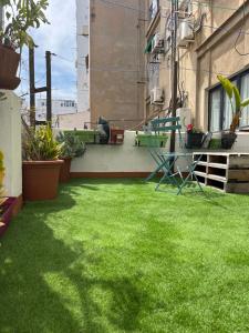 Vonkajšia záhrada v ubytovaní Apartamento Ruzafa Centro II