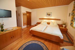 Posteľ alebo postele v izbe v ubytovaní Haus Gappmaier + 7 fotografií