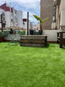 Vonkajšia záhrada v ubytovaní Apartamento Ruzafa Centro II