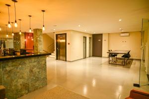 Posezení v ubytování Viso Hotel
