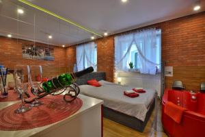 Ποτά στο Jacuzzi Apartment Red