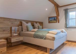 Cama o camas de una habitación en Grafbauer
