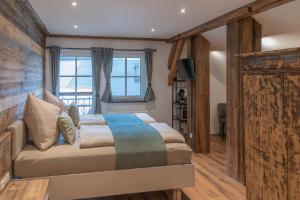 Cama o camas de una habitación en Grafbauer