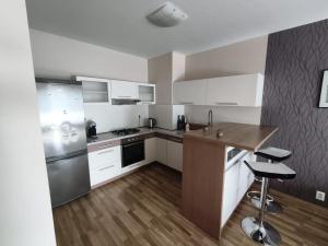 Køkken eller tekøkken på Centrum apartment