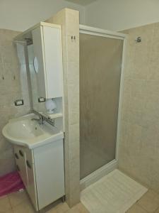 Koupelna v ubytování Dany House