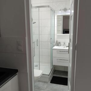Ένα μπάνιο στο Mieszkanie Kłodzko Centrum