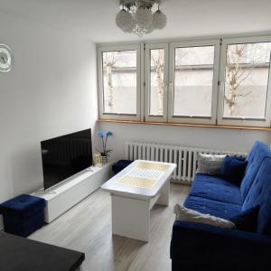 Χώρος καθιστικού στο Mieszkanie Kłodzko Centrum