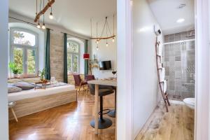 Posteľ alebo postele v izbe v ubytovaní Apartment Henna 2 Pula