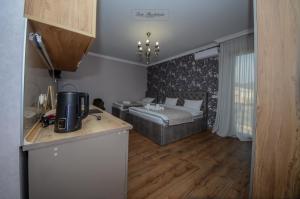 Postel nebo postele na pokoji v ubytování Lake House