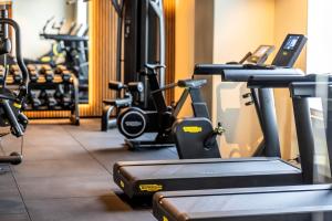 Fitness centrum a/nebo fitness zařízení v ubytování Clarion Hotel Copenhagen Airport
