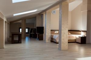 Кровать или кровати в номере Hotel Kristal