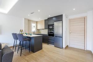 Køkken eller tekøkken på Esencia Marina la Najarra