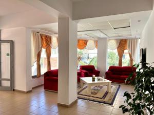 Posezení v ubytování Hotel Oxhaku