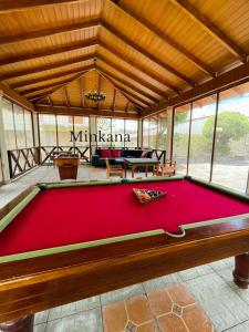 Biliár nebo kulečník v ubytování Minkana Hotel + 31 fotografií