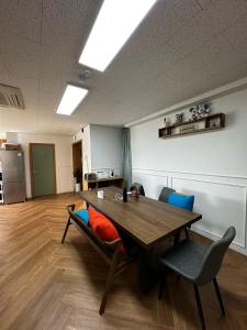 Χώρος καθιστικού στο K wave Guesthouse Only Female in Hongdae 2