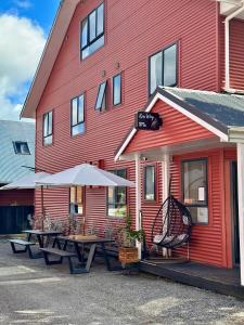 Hoone, kus hostel asub