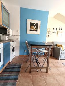 Η κουζίνα ή μικρή κουζίνα στο Apartamento con encanto